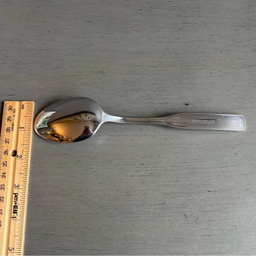Reed & Barton HERITAGE MINT Stainless Flatware Silverware Spoon - Lot of 3